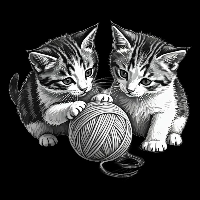 Kittys playing
