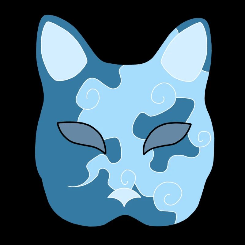 Clouds Neko Mask