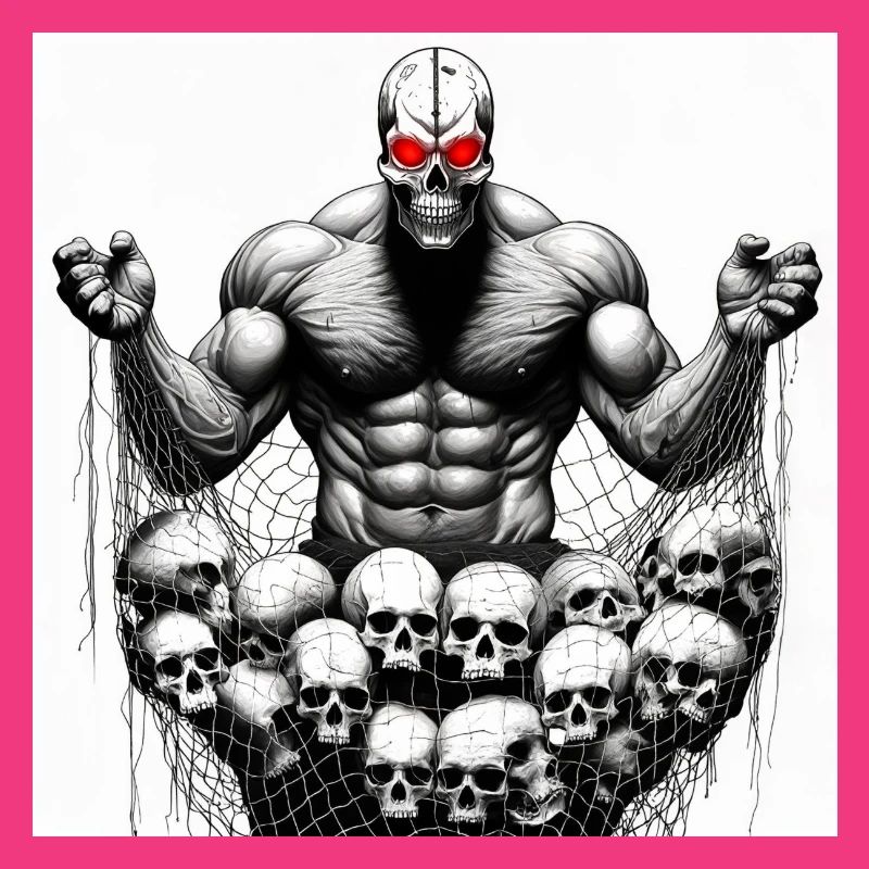 Muscular Net Skulls