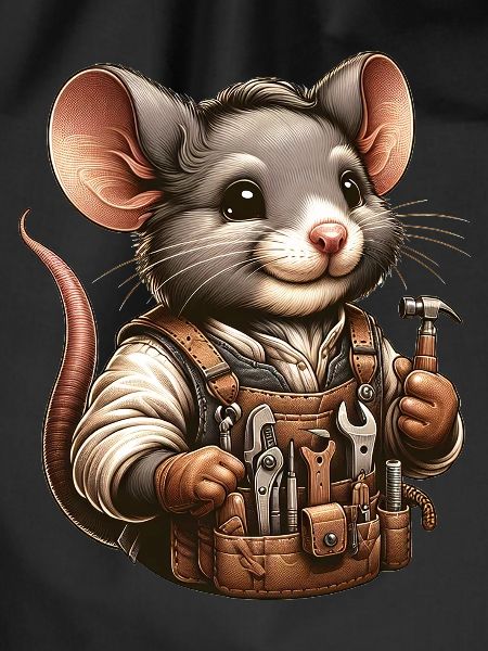 Cute Mouse Craftsman