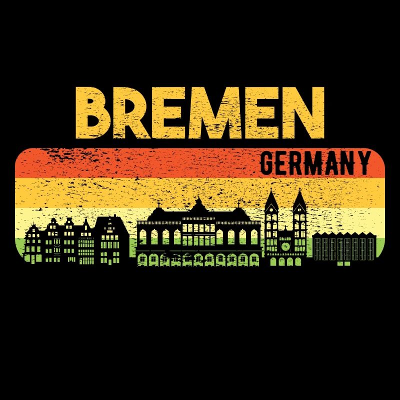 Bremen Skyline Bremer Geschenk