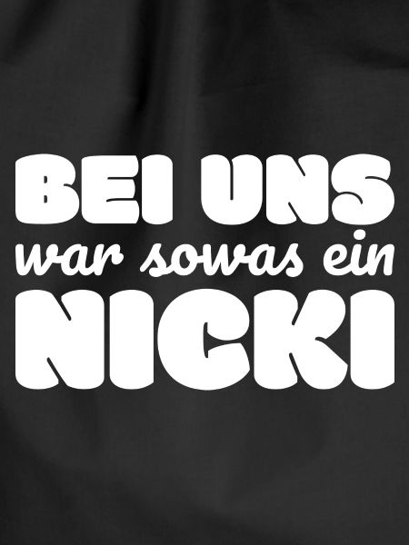 DDR Nicki Spruch Geschenk