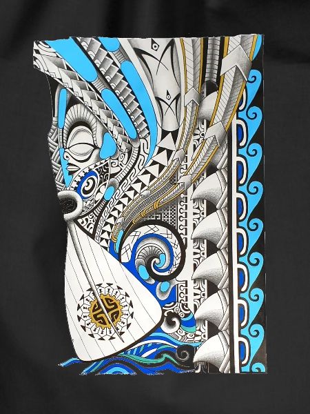 Tahitian canoe vaa