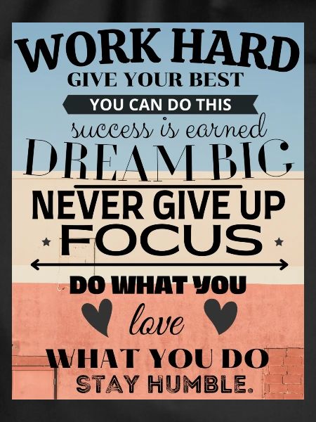 Hard work