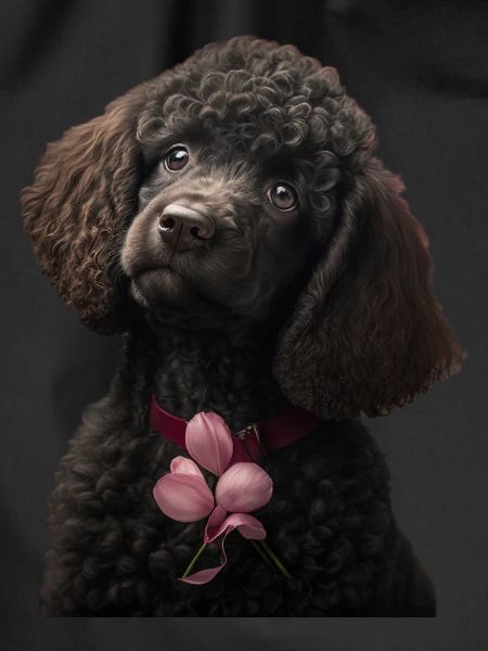 Poodle Valentine's Day