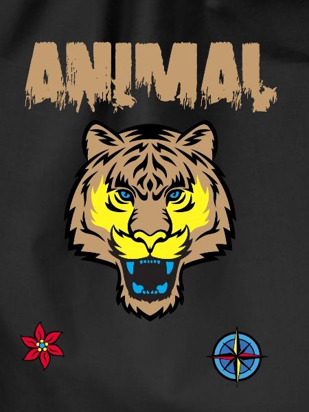 tiger face drawing