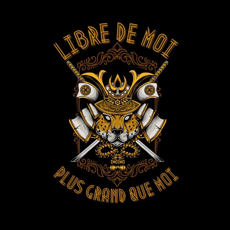 Libre de Moi chat guépard jaguar samouraï