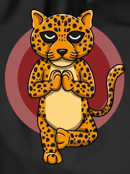 Yoga Leopard
