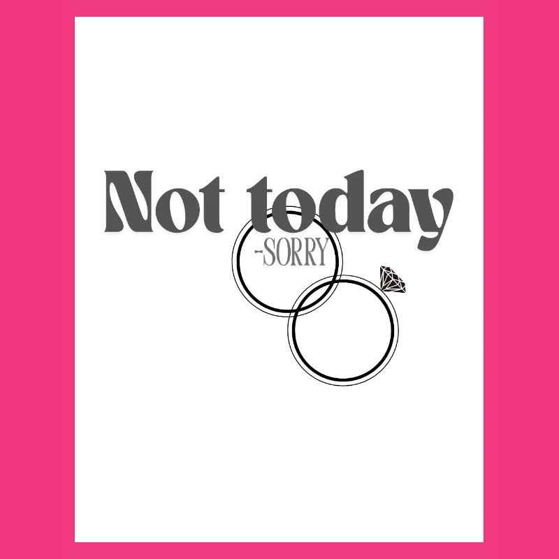 Not today sorry