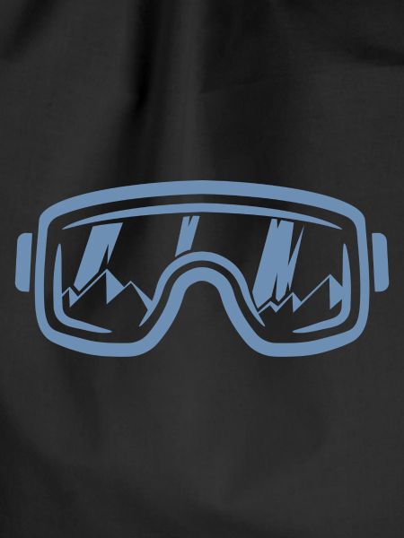 Skibrille Skifahrer Snowboard Berge
