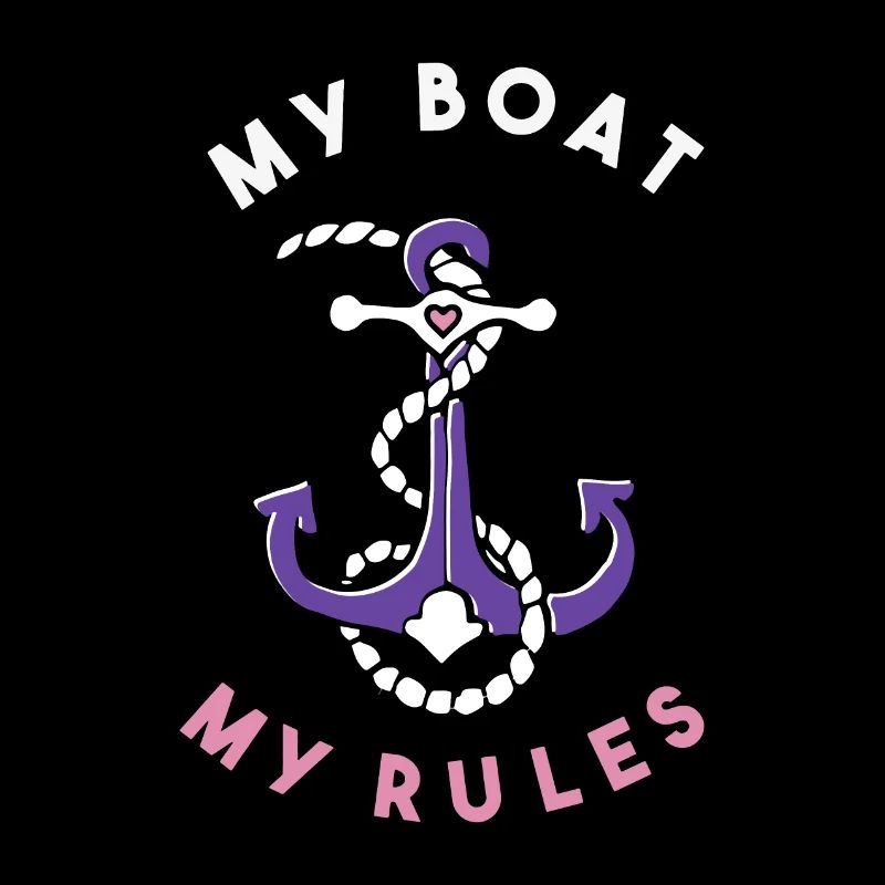 Mon bateau Mes règles Ancre et cordage