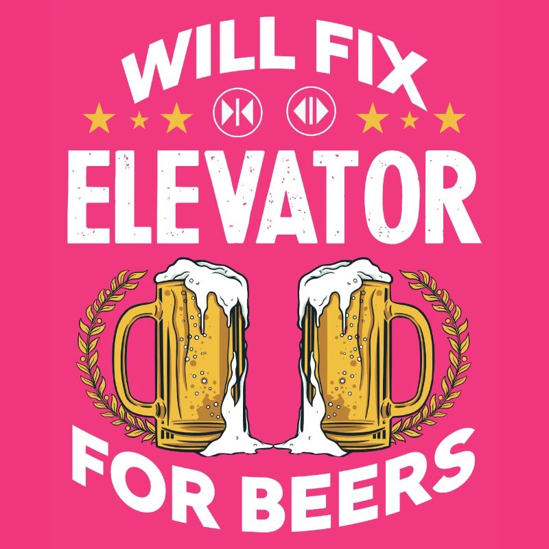Will Fix Elevators - Elevator Mechanic Beer