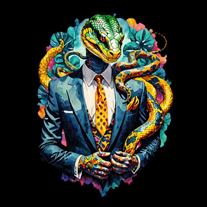 Snake in a suit