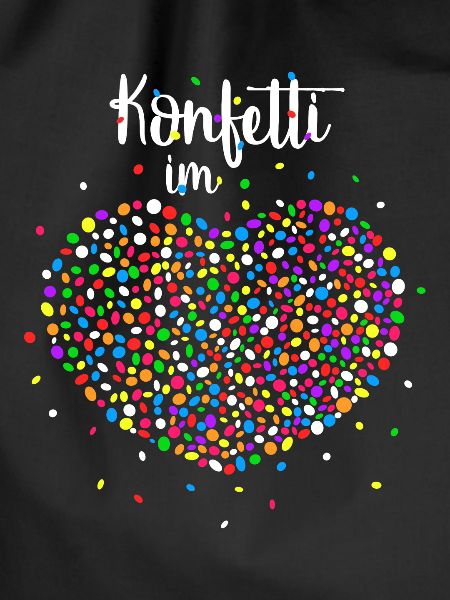 Konfetti im Herz