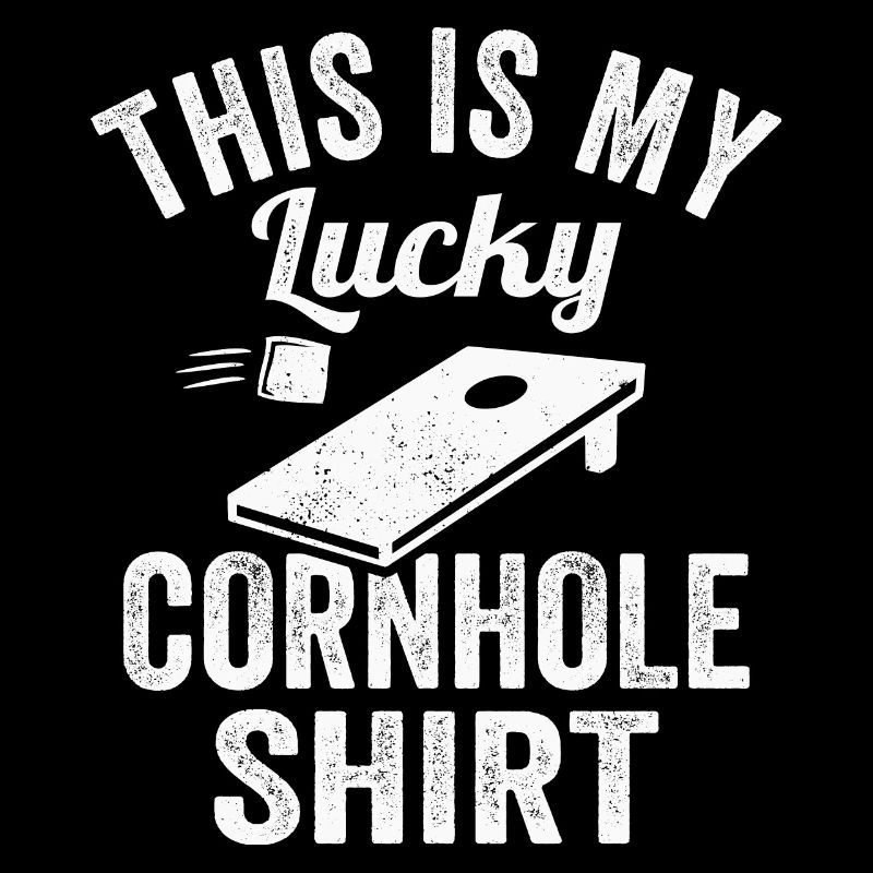 C’est ma chemise porte-bonheur en cornhole