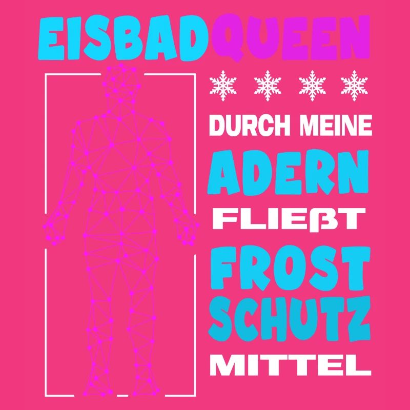eisbaden eisbader-queen eisbad eiswasser