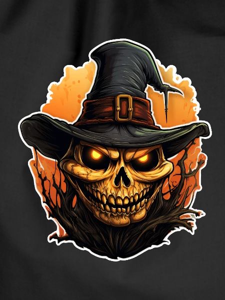 Halloween Skull Sorcerer