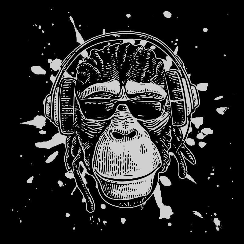 Cool Monkey Chimpanzee Shirt Gift