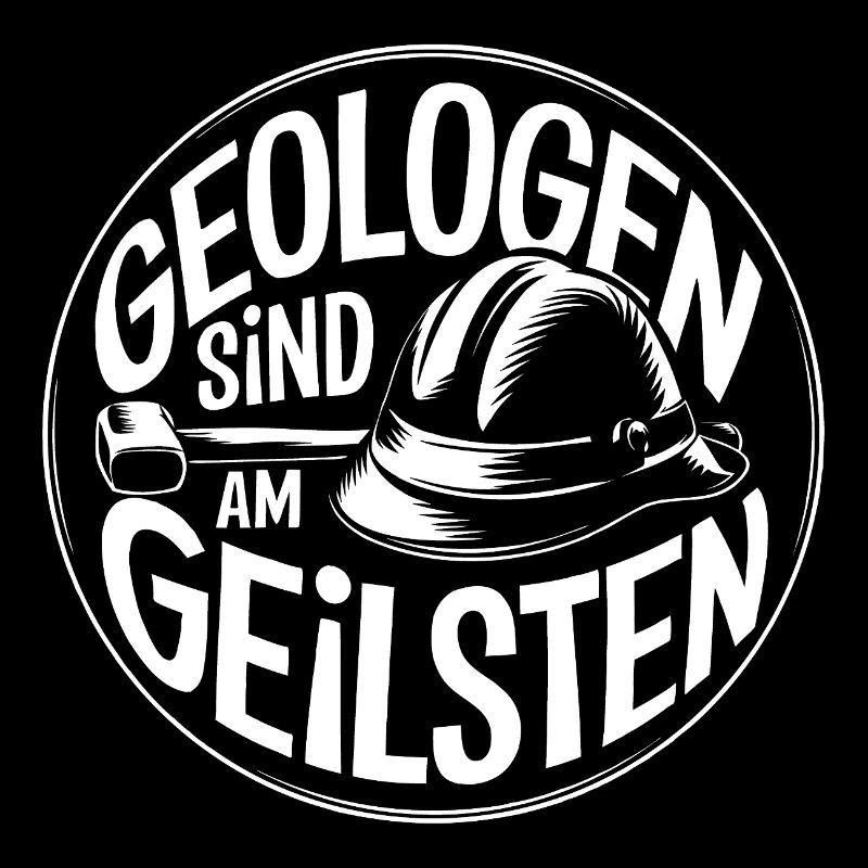 Geologen sind einfach cool. Geologenhelm