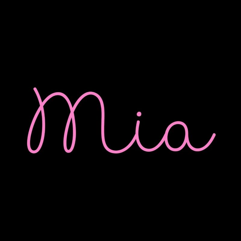 mia, script, school script, pink