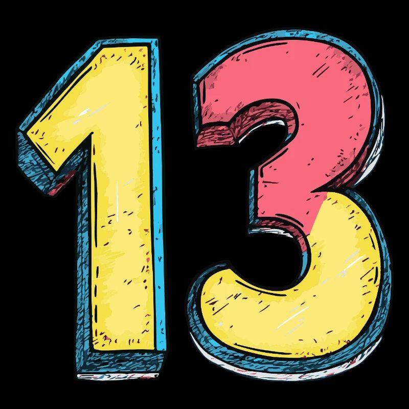 Bande dessinée à 13 chiffres