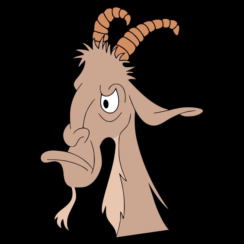 grumpy goat