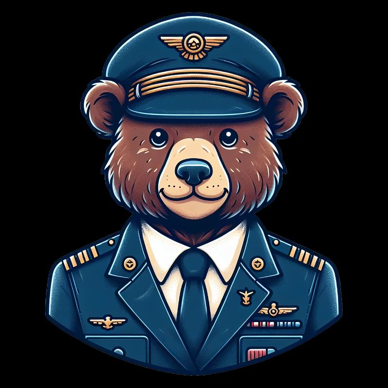 Cute Bear Pilot