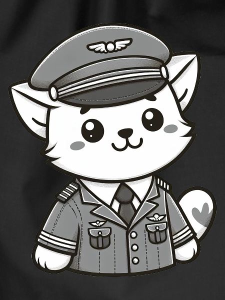 Cute Cat Pilot