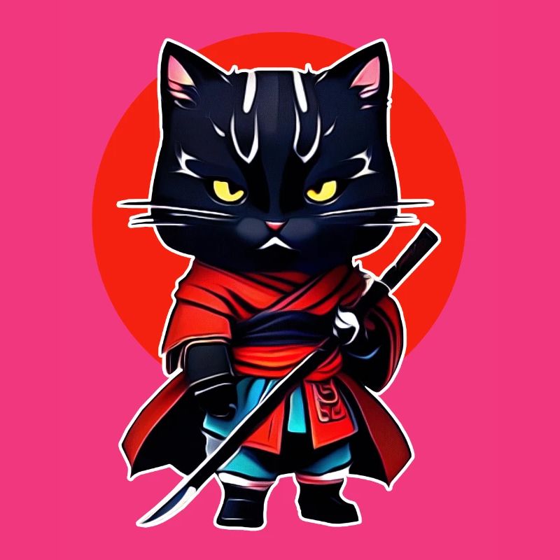 Samurai-Katze