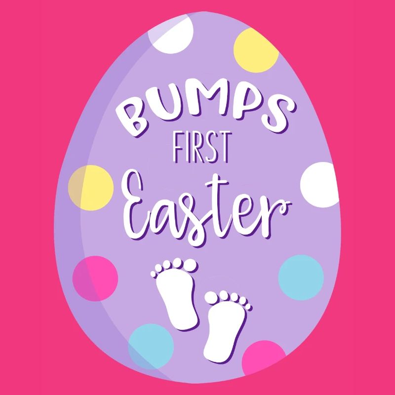 Bumps first Easter Grossesse Pâques