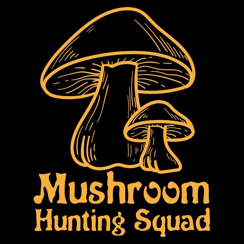 Mushroom Hunting Squad Vegetables Nature