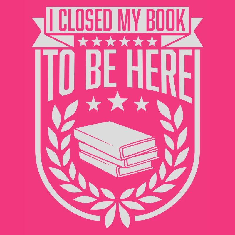 I closed my book