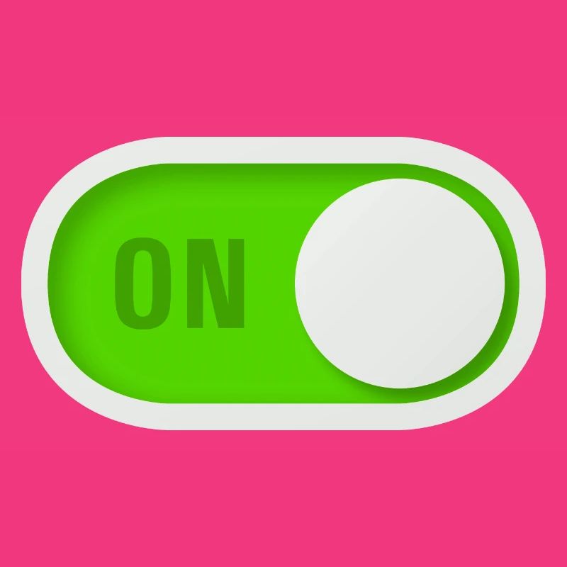 on button