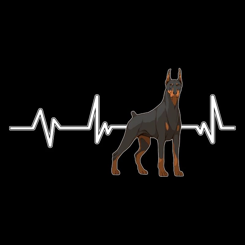 Dobermann Doberman Heartbeat
