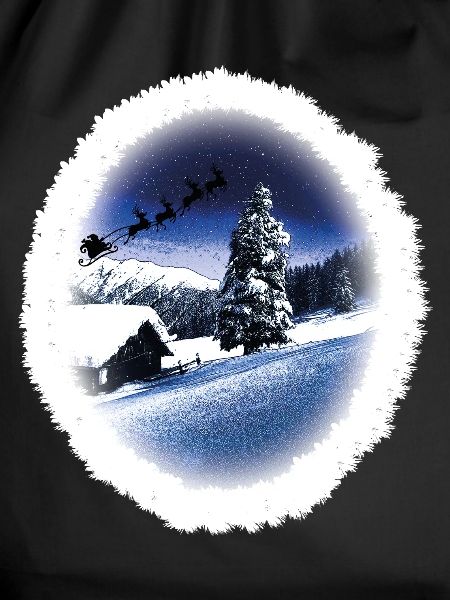 Christmas sledding