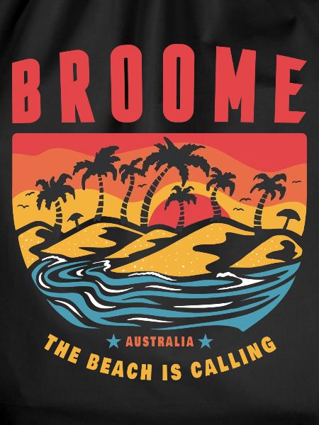 Broome Australia palm design
