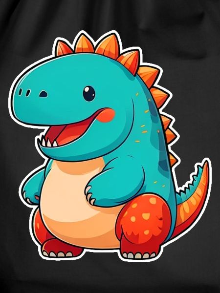 Cute Comic Dinosaur