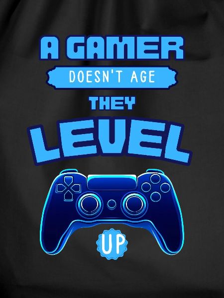 Gamer Level Up Neon-Controller