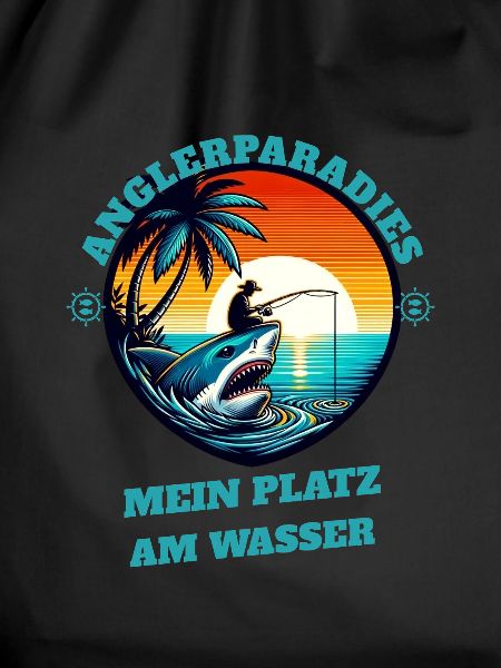 Fishing paradise sunset