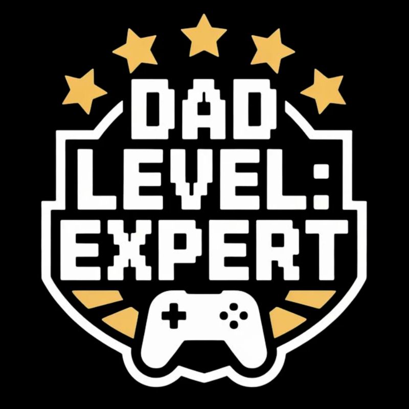 Papa Level Experte Gaming Shirt