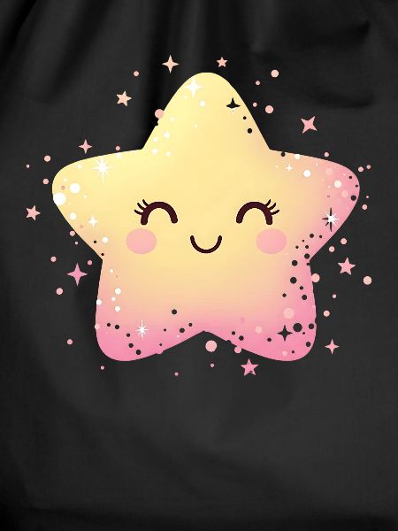 Pastel Star Kawaii Sparkle