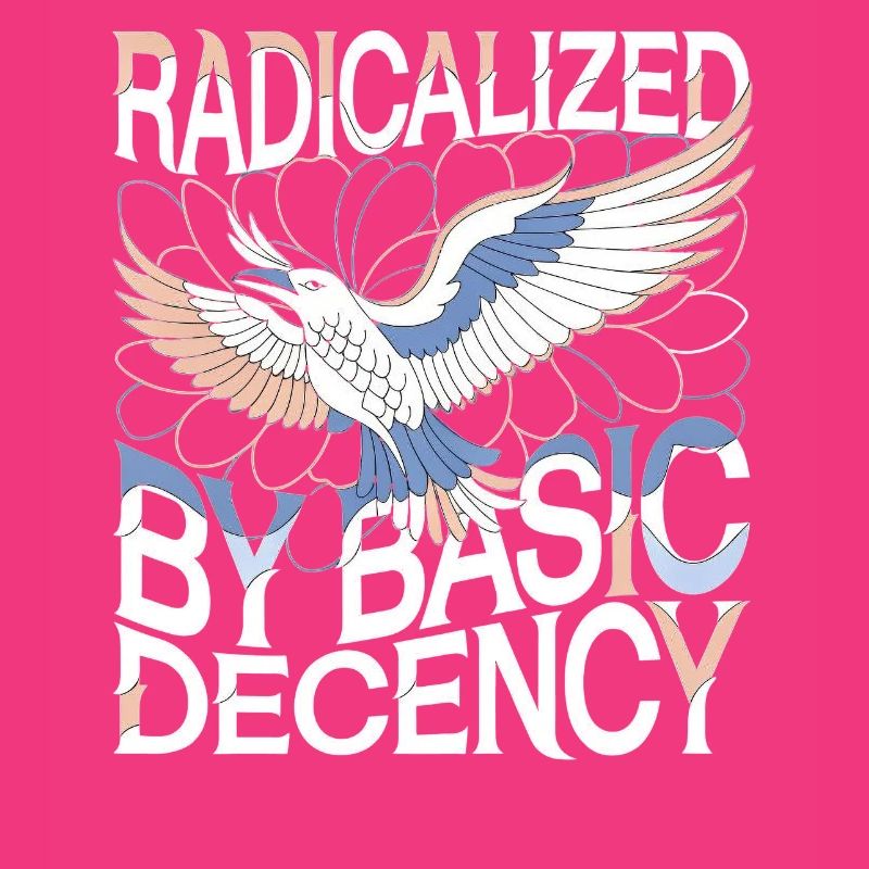 Radicalized by Basic Decency Statement Kunst