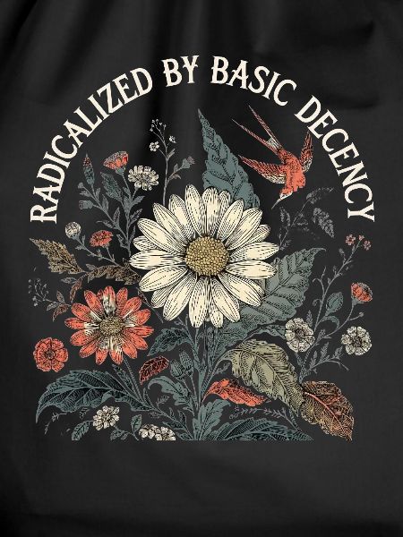 Radicalized By Basic Decency Retro Shirt