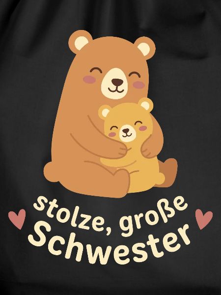 Stolze große Schwester - Süße Bären