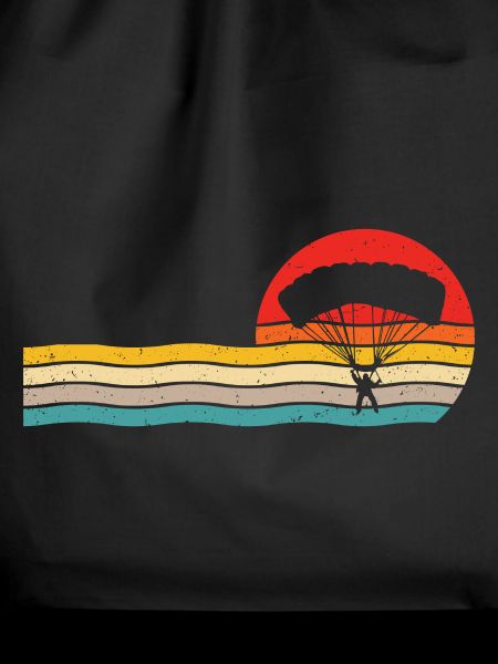 Skydiving retro parachute