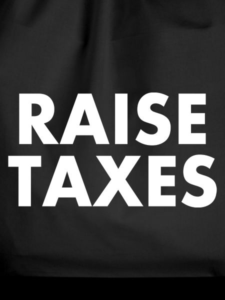 Raise taxes