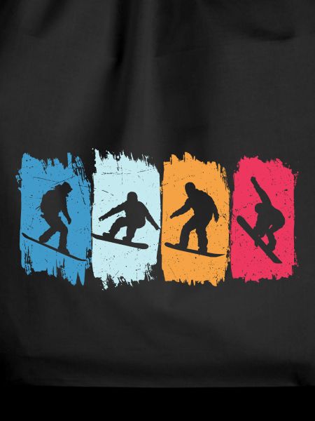 Snowboard retro snowboarding