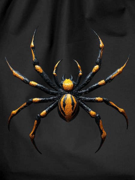 Spider Poisonous Yellow Black
