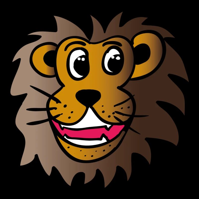 Funny lion