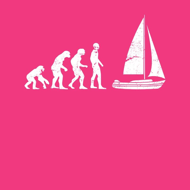 Sailboat Boater Evolution Human Development